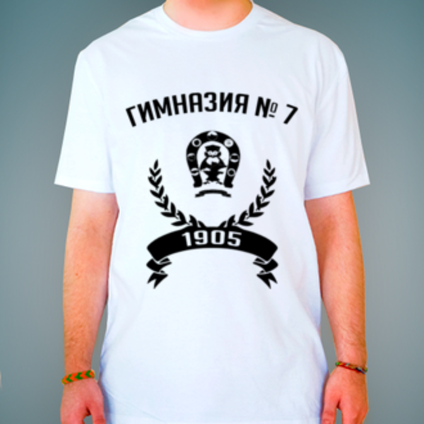 Футболка с логотипом Гимназия № 7 Футболка с логотипом Гимназия № 7 им. Героя России С. В. Василёва (Гимназия № 7)