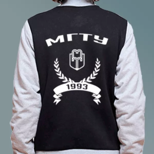Бомбер с логотипом Майкопский государственный технологический университет (МГТУ)