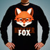 Свитшот Hipster fox