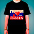 Футболка Я люблю тебя Россия