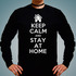 Свитшот Keep Calm and Stay at Home