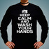 Свитшот Keep Calm - Wash Hands