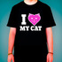 Футболка I Love My Cat