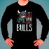 Свитшот Girl Who Loves Bulls