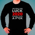 Свитшот Pray for Luck 2020