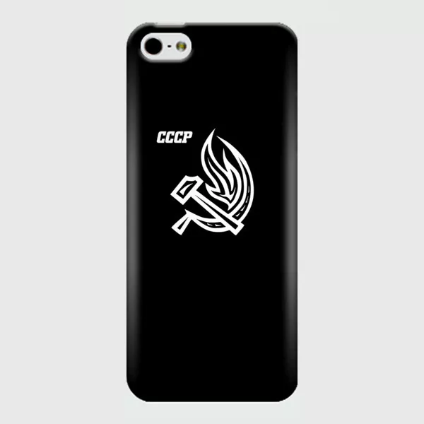 Чехол для iPhone 5 / SE СССР / надпись / логотип Чехол для iPhone 5 / SE СССР / надпись / логотип