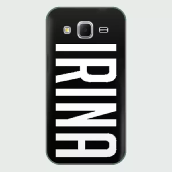 Именной чехол с фамилией Samsung Galaxy Core Prime