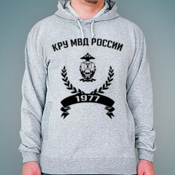 Толстовка с логотипом Краснодарский университет МВД России (КрУ МВД России) 