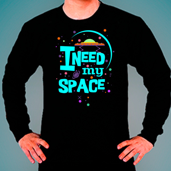 L a need. Кофта Space track. Кофта с принтом космоса. Футболка i need my Space. Need my Space худи.