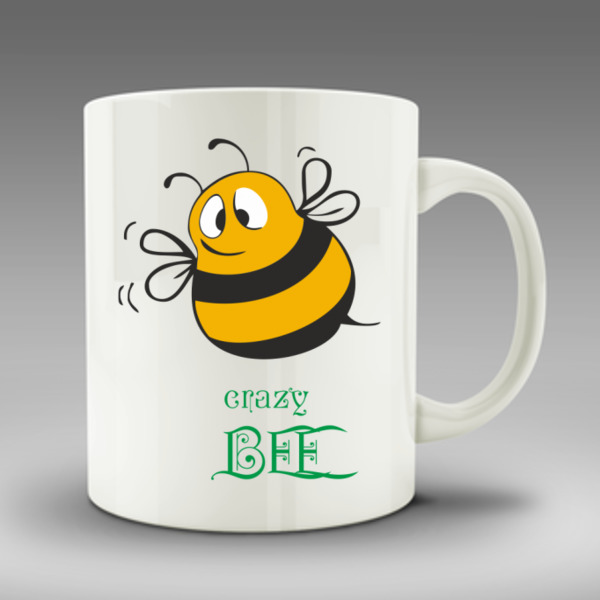 Crazy bee. Кружка со шмелем. Кружка коровки. Кружки с коровкой. Bonkers Кружка.