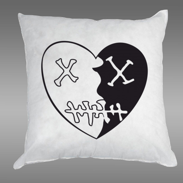 Декоративная подушка с цитатой «Твое сердце»